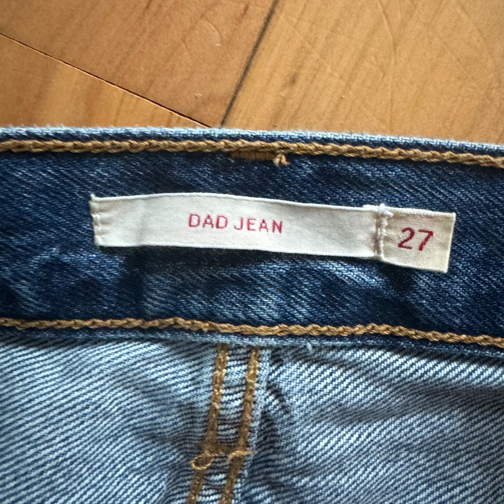 Levi’s Baggy Dad Womens Jeans Dark Wash W27 L30